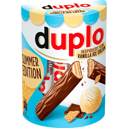 Ferrero Duplo Riegel Vanilla Ice Cream 10er Pack (10x 18,2g) 182g