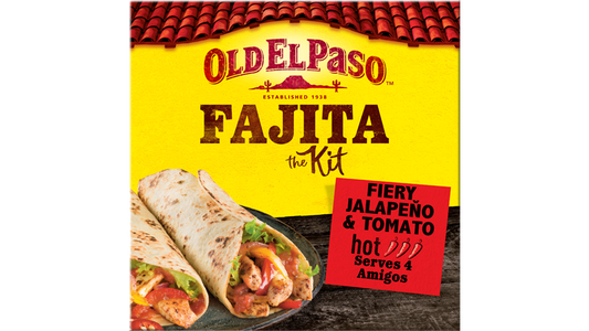 Old El Paso Fajita Kit Hot 500g (MHD 13.10.2022)