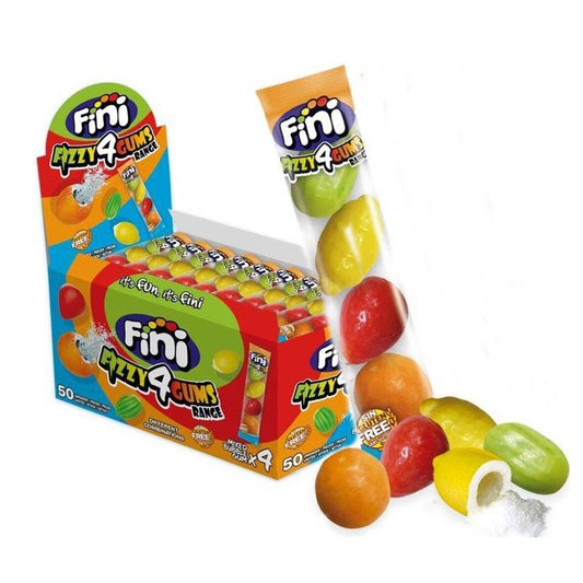 Fini Fizzy 4 Gums Range Fruit Salad 20g
