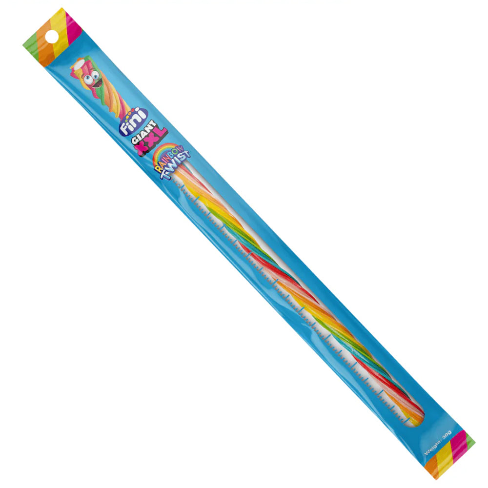 Fini Giant XXL Rainbow Twist Fruchtgummistange 30g