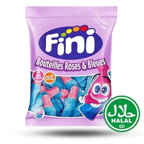 Fini saure pink-blaue Flaschen 75g