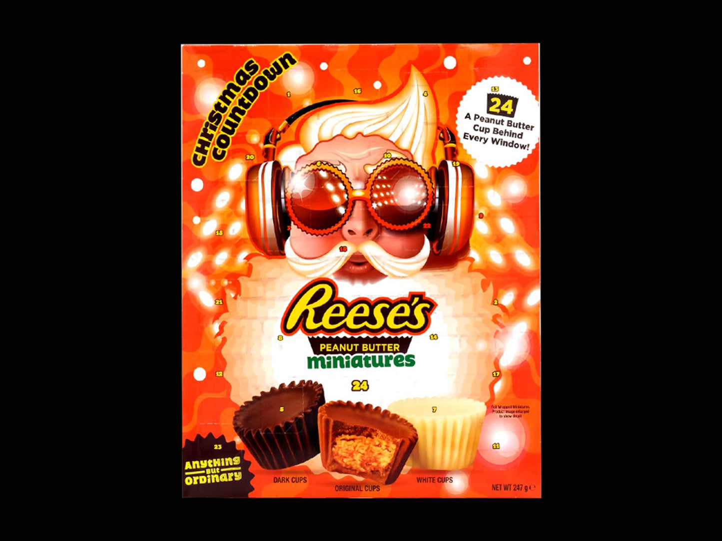 Reese´s Peanut Butter Miniatures Advent Calendar Adventskalender 247g