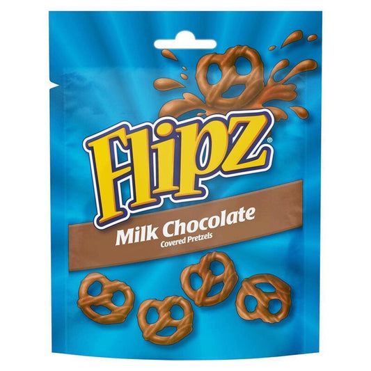 Flipz Milk Chocolate coated Pretzels 90g
