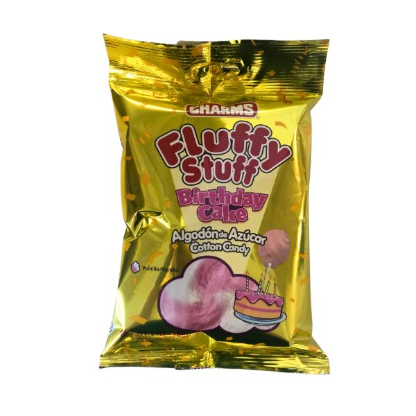 Fluffy Stuff Birthday Cake Cotton Candy 28g
