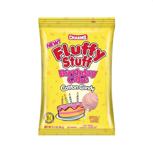 Fluffy Stuff Birthday Cake Cotton Candy 60g
