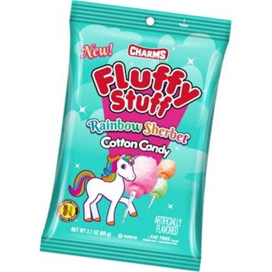 Fluffy Stuff Unicorn Rainbow Sherbet Cotton Candy 60g