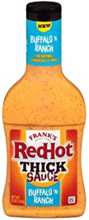 Frank's Red Hot Thick Sauce Buffalo & Ranch 340g