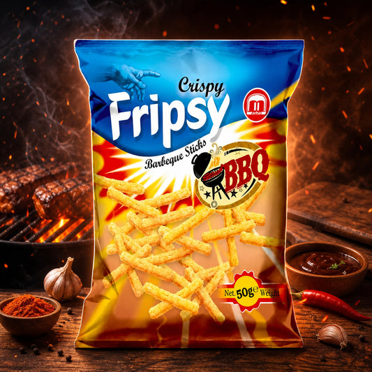 Fripsy Crispy Sticks Barbeque Flavour 50g