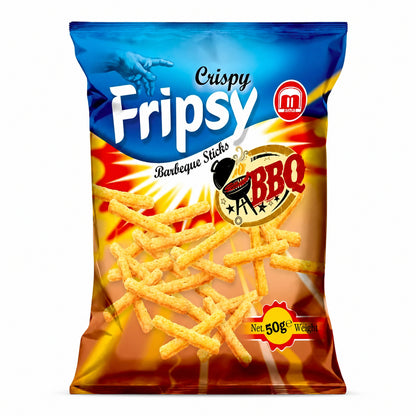 Fripsy Crispy Sticks Barbeque Flavour 50g