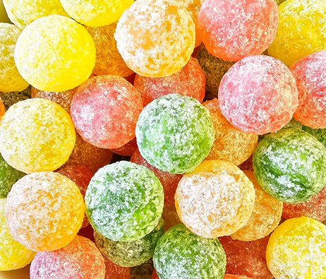 Mega Death Extreme Sour Fruits Candy Balls 3 Stück