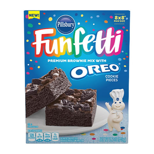 Pillsbury Funfetti Oreo Brownie Mix 440g