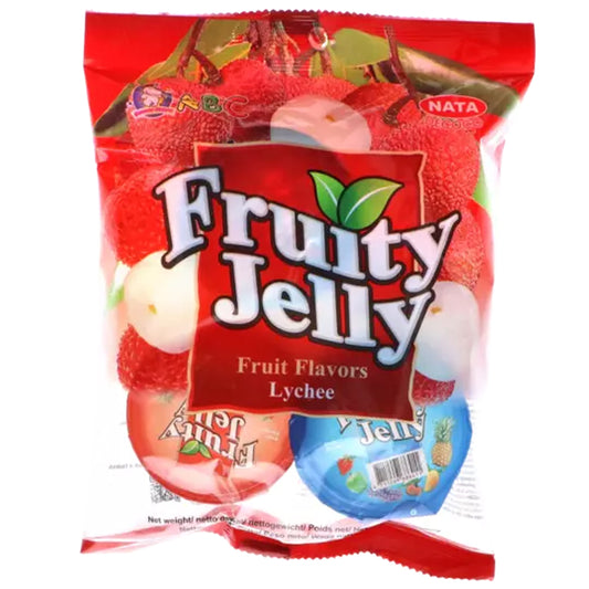 Funny Hippo Fruity Jelly Cup Lychee Fruit Flavors 312g