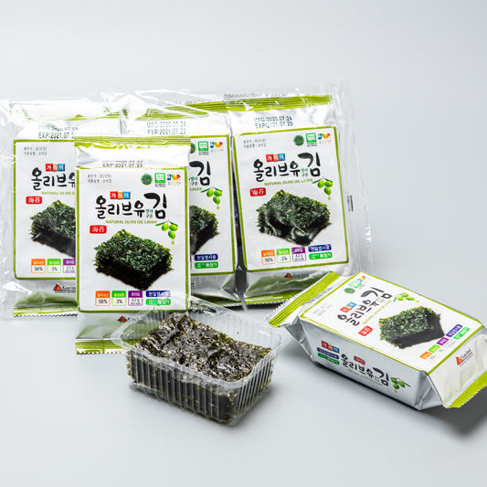 Garimi Natural Olive Oil Seaweed (3x 4,2g) 12,6g