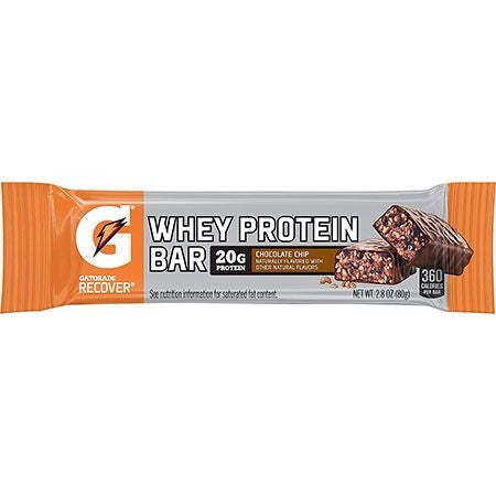 Gatorade Recover Whey Protein Bar Chocolate Chip 80g