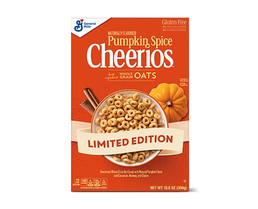 General Mills Cheerios Pumpkin Spice 524g