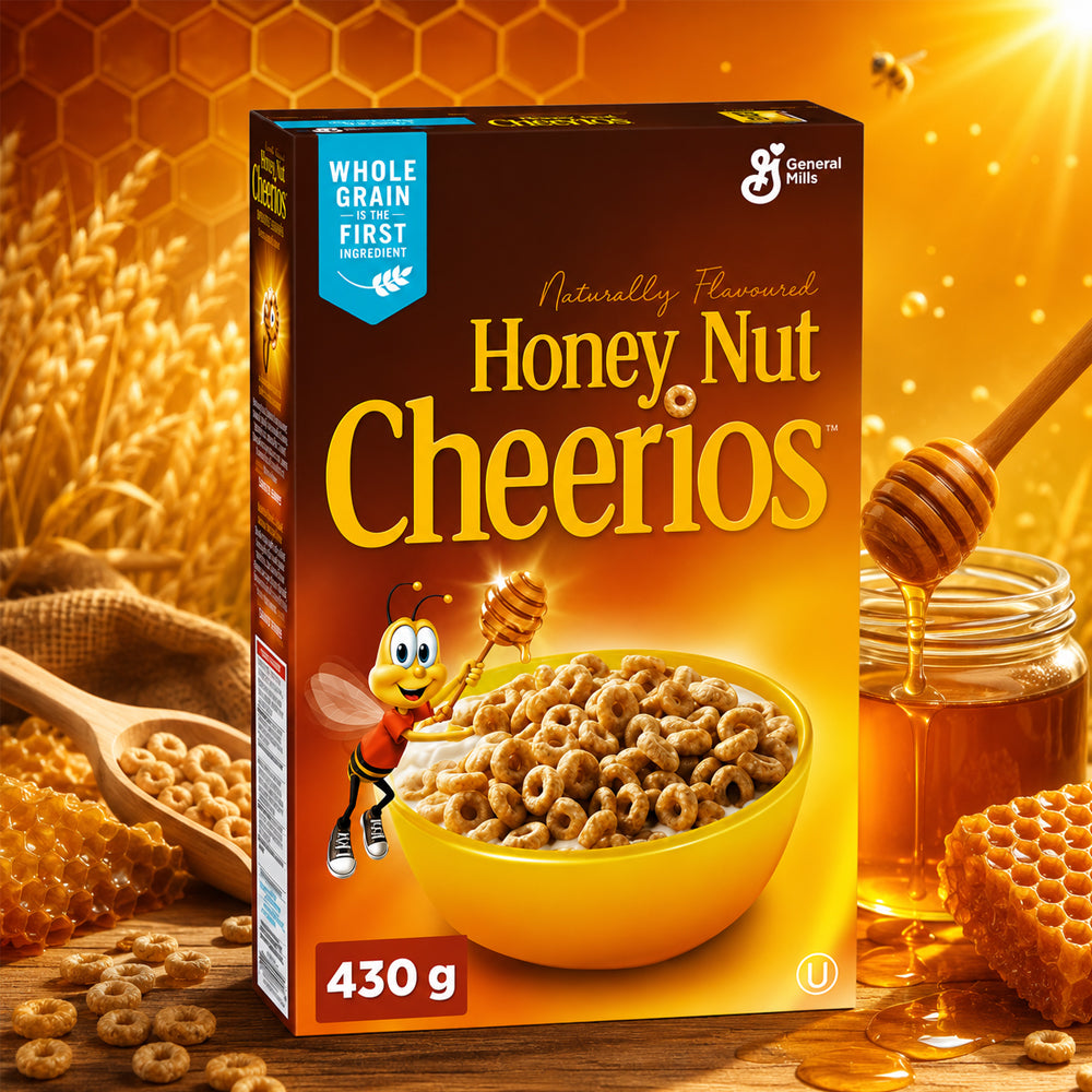 General Mills Honey nut Cheerios Cereal 430g