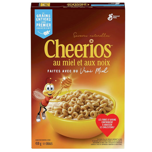 General Mills Honey nut Cheerios Cereal 430g