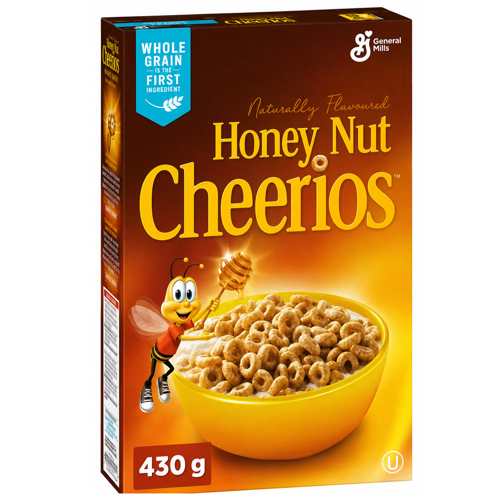 General Mills Honey nut Cheerios Cereal 430g