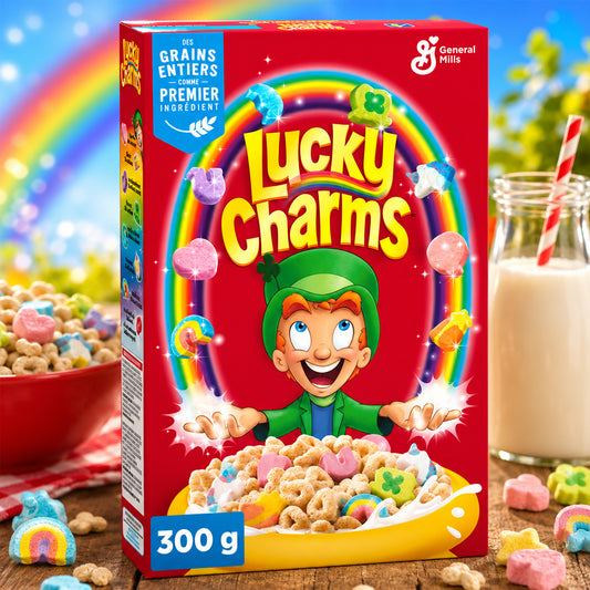 General Mills Lucky Charms Cerealien mit Marshmallows 300g