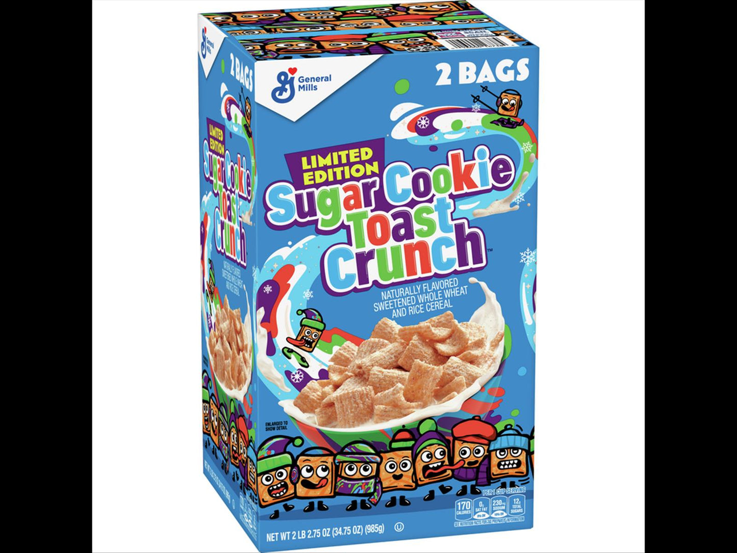 General Mills Sugar Cookie Toast Crunch Limited Edition 985g (MHD 17.09.2022)