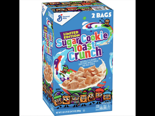 General Mills Sugar Cookie Toast Crunch Limited Edition 985g (MHD 17.09.2022)