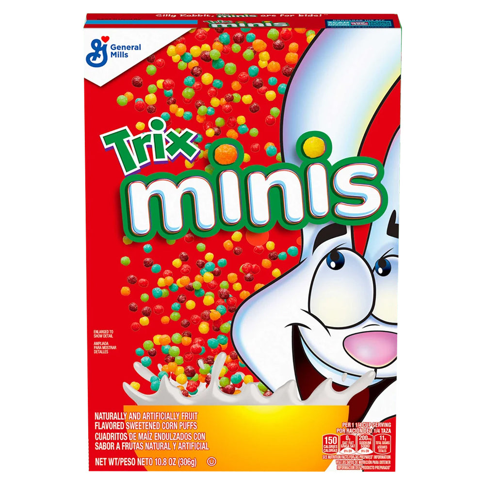 General Mills Trix Minis Frühstücksflocken 306g