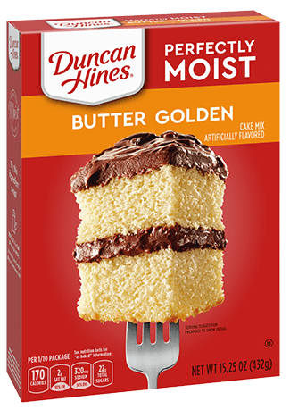 Duncan Hines Perfectly Moist Butter Golden Cake Mix 432g
