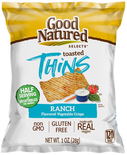 Good Natured Toasted Thins Ranch 28g