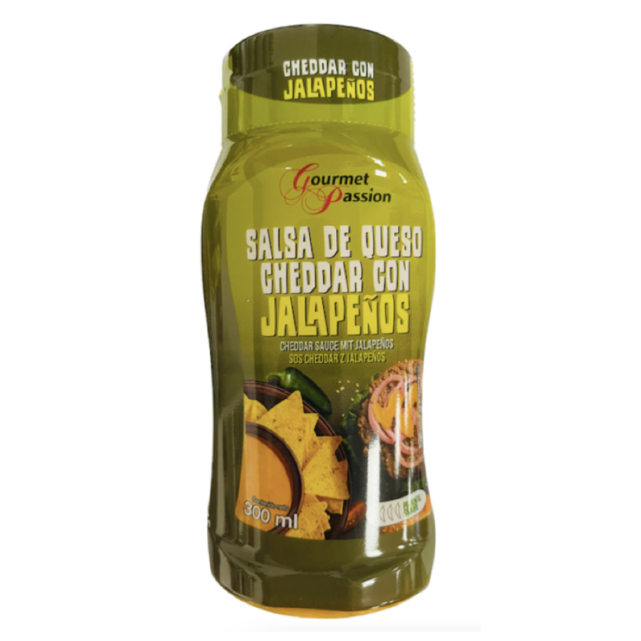 Salsa De Queso Cheddar con Jalapenos Sauce 300ml