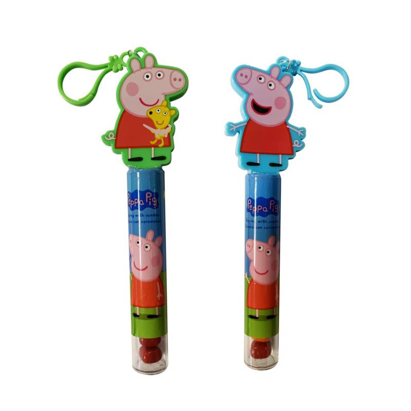 Peppa Pig Schlüsselanhänger mit Candy´s 8,6g