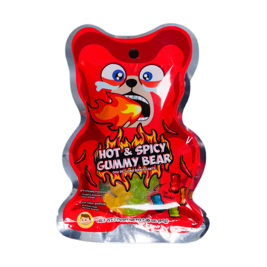 Hot & Spicy Gummy Bear 84g