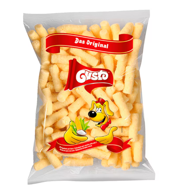 Gusto Pufuleti Original Maisgebäck mit Salz 85g