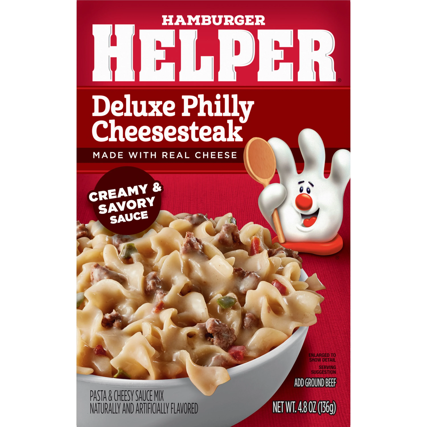 Hamburger Helper Deluxe Philly Cheesesteak 136g