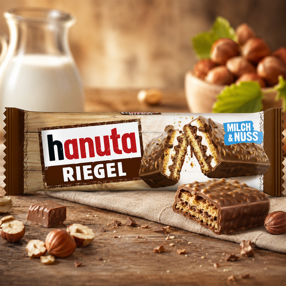 Hanuta Riegel Milch & Nuss 34,5g