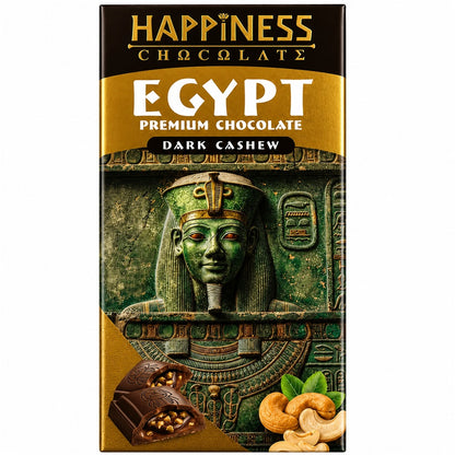 Happiness Egypt Premium Chocolate Dark Cashew 65g