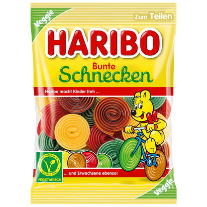 Haribo Bunte Schnecken vegetarisch 18 x 160g Vorratspack