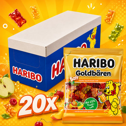 Haribo Goldbären Saft 20 x 160g Vorratspack