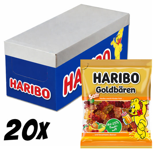 Haribo Goldbären Saft 20 x 160g Vorratspack
