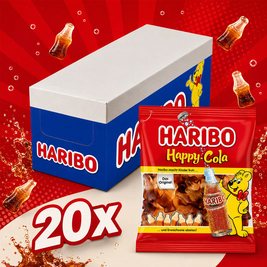 Haribo Happy Cola 20 x 175g Vorratspack