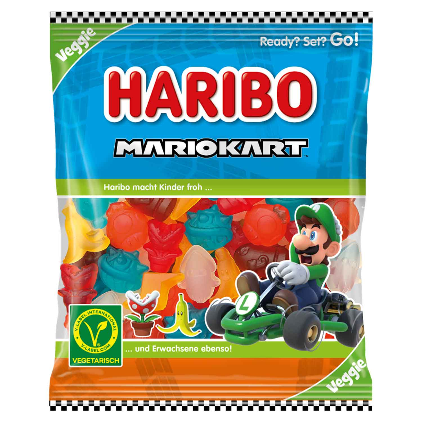 Haribo Mario Kart Veggie 160g