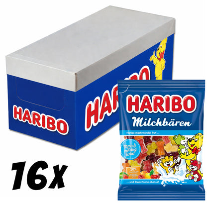 Haribo Milchbären 16 x 160g Vorratspack