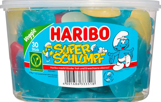Haribo Super Schlumpf 1,44 kg 30 Stück