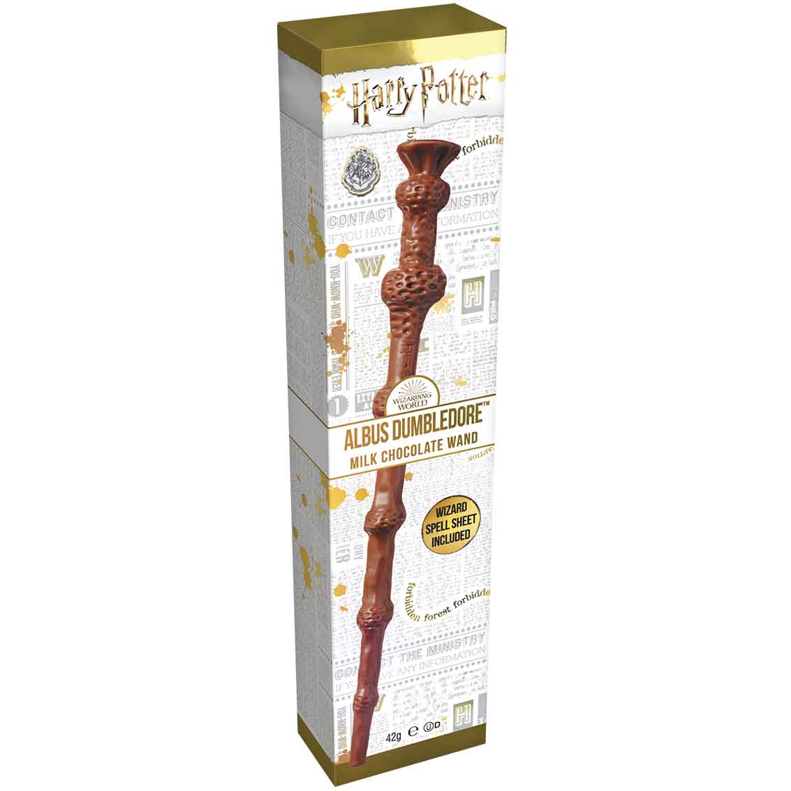 Jelly Belly Harry Potter Zauberstab Albus Dumbledore Milk Chocolate 42g