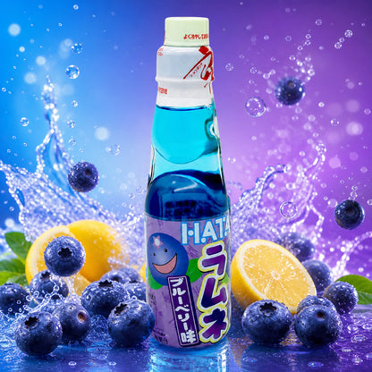 HATA Ramune Blaubeere Limonade 200ml (Japan)