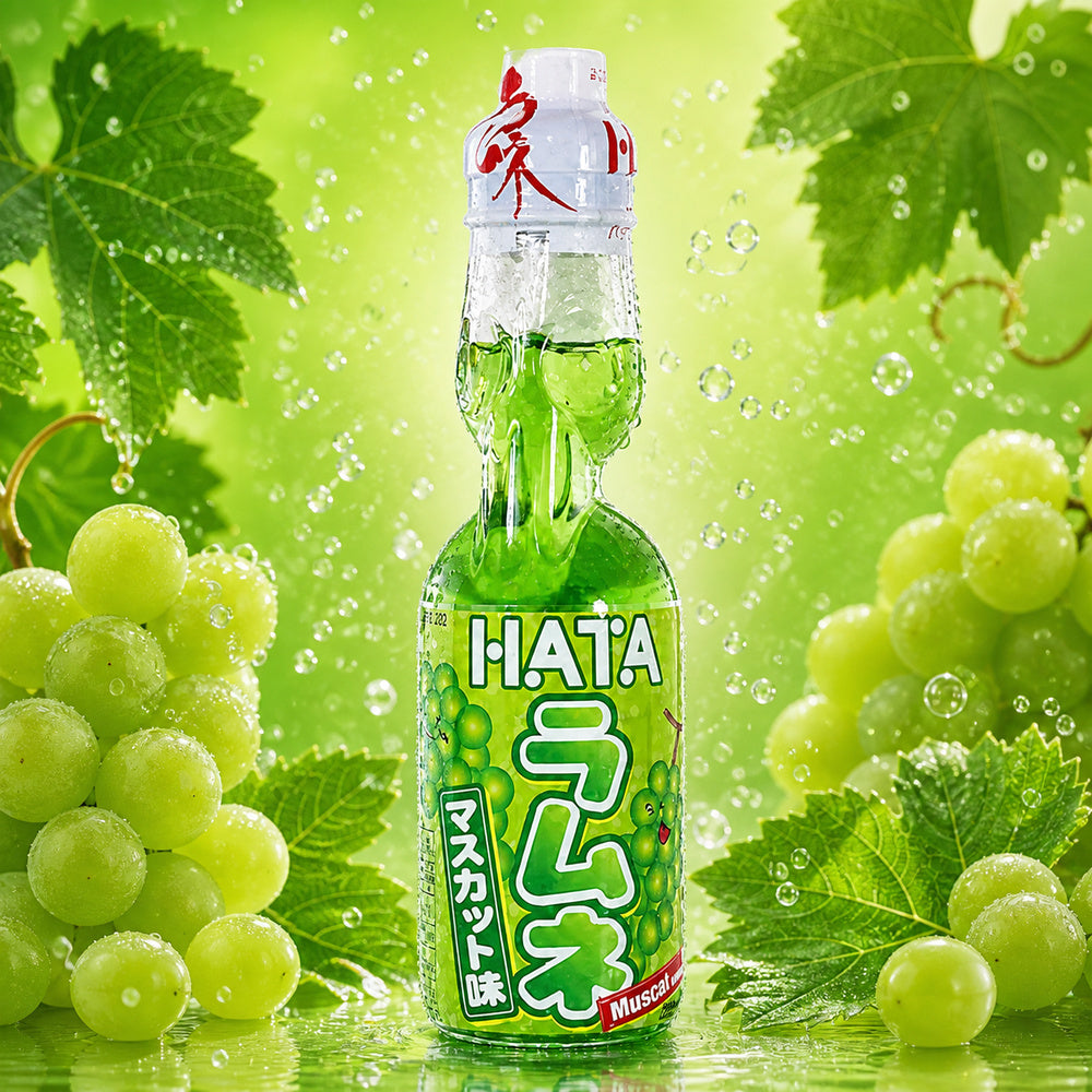 HATA Ramune Grape-Muscat 200ml (Japan)