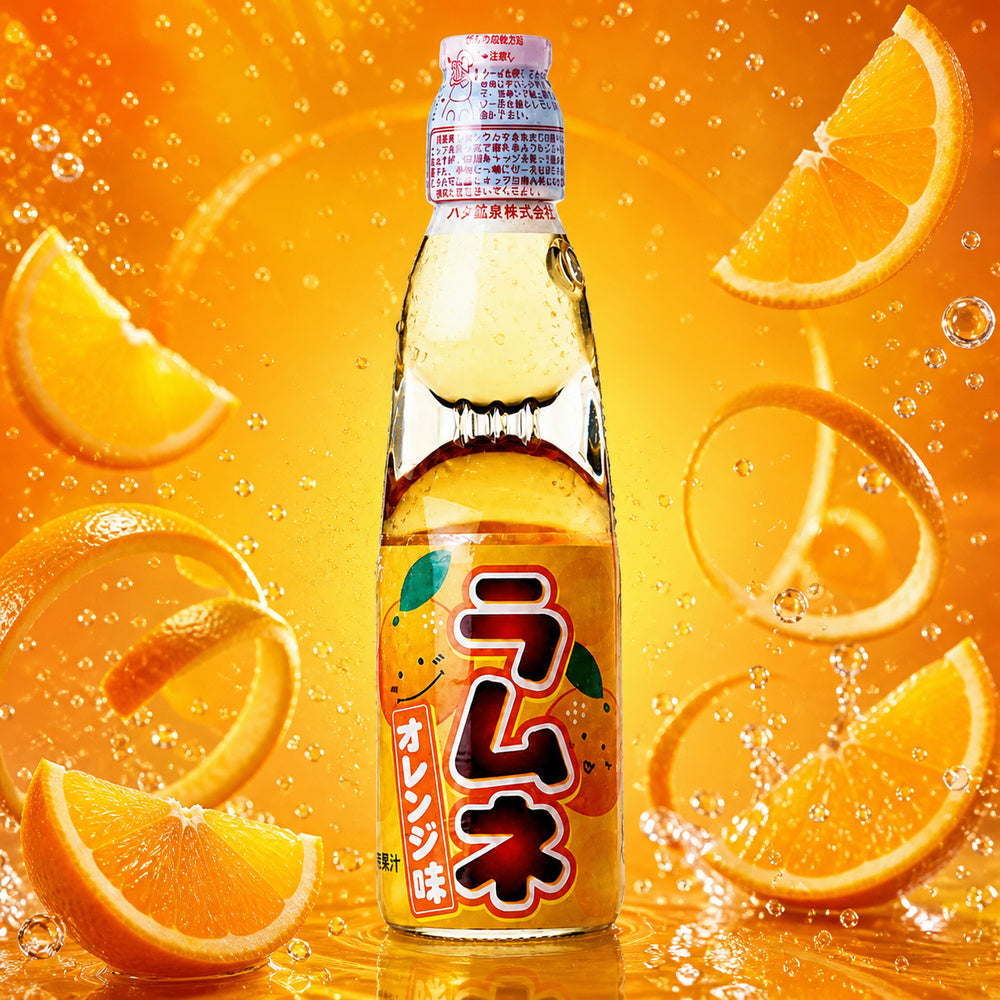 HATA Ramune Orange 200ml (Japan)