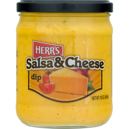 Herr's Salsa & Cheese Dip 454g