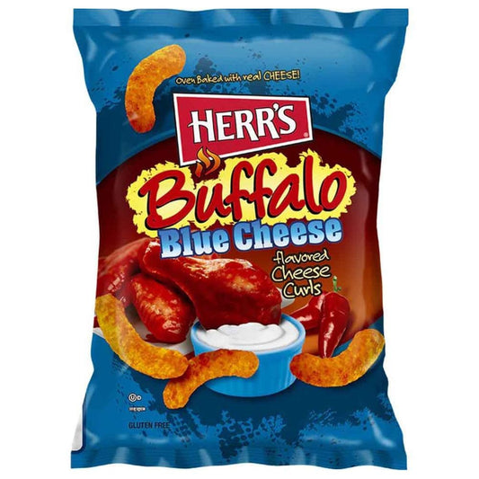 Herr's Buffalo Blue Cheese Curls 199g Beutel