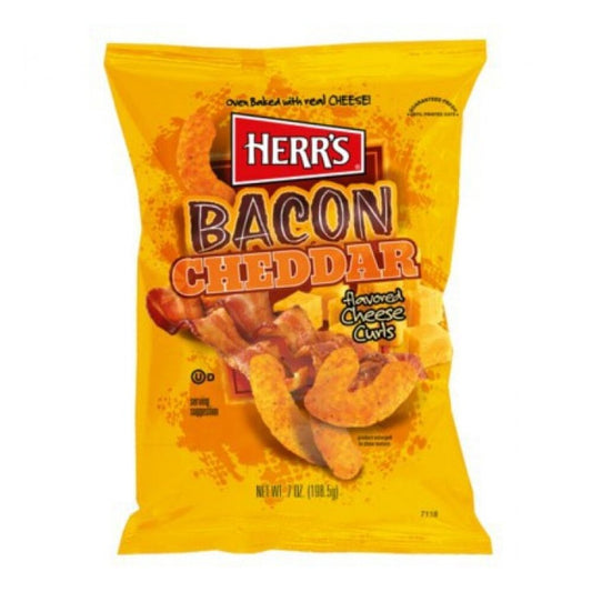 Herr's Bacon Cheddar Cheese Curls 170g