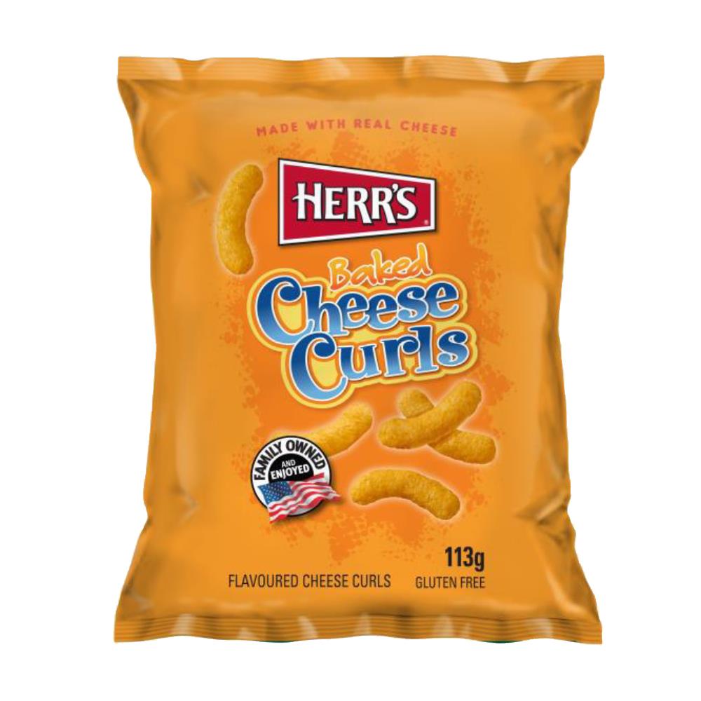Herr's Baked Cheese Curls 113g